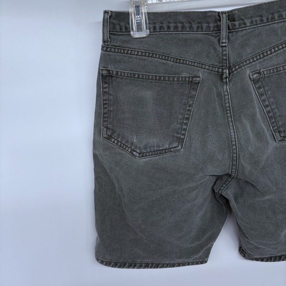 Vintage 80s 90s Guess Denim Jean Shorts Size 32 Mens Faded Army Green USA Made - Picture 2 of 9